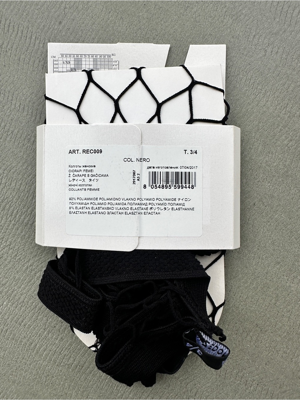 Calzedonia Fishnet Tights - Black in Small Medium and Large - Picture 2 of 7